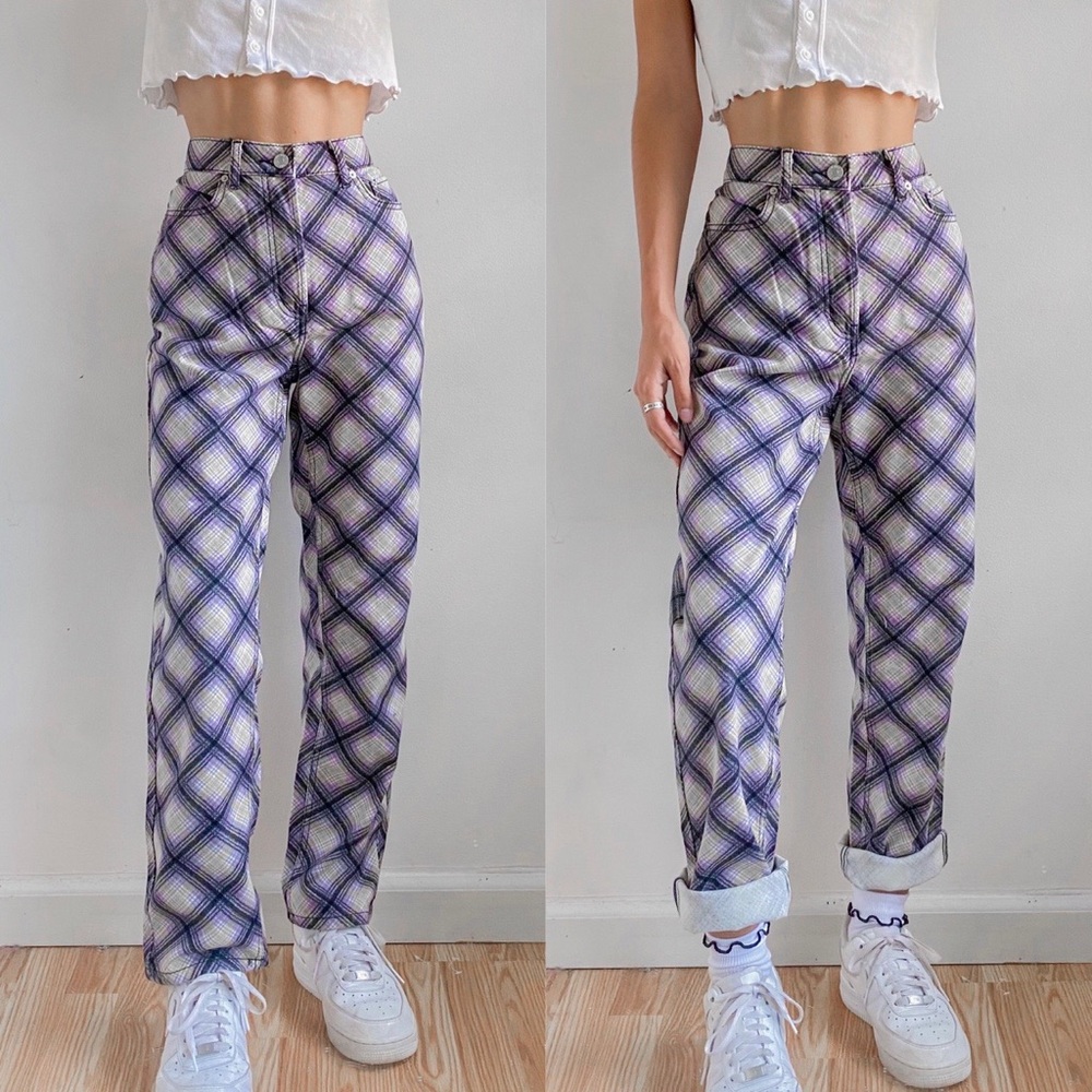 BDG Plaid Pants - Picture 5 of 5